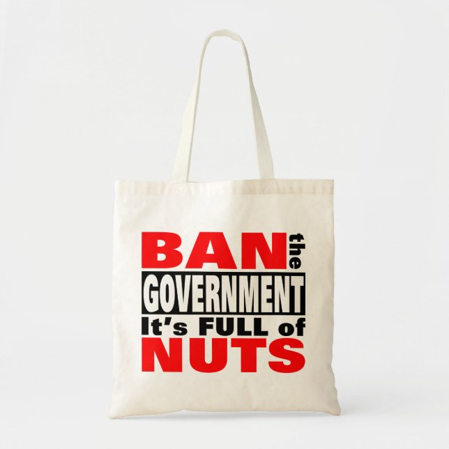 Bolsa Tote Banir o GOVERNO (Frente)