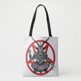 Bolsa Tote Baphomet roi de l'enfer
