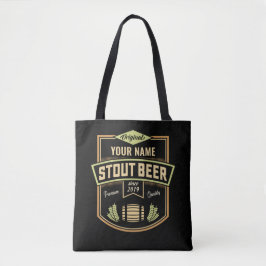 Bolsa Tote Bar de etiqueta personalizada para criação de cerv