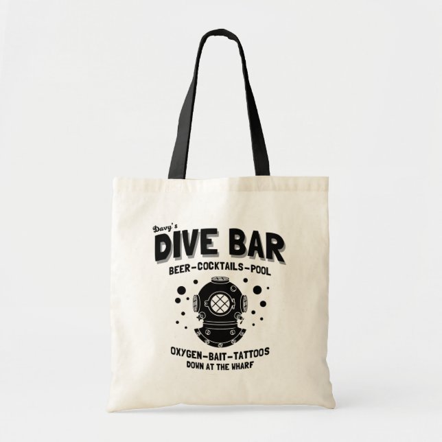 Bolsa Tote Bar Dive (Frente)