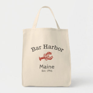 Bolsa Tote Bar Harbour Maine Lobster