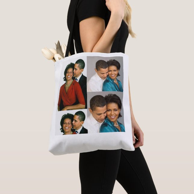 BOLSA TOTE BARACK E MICHELLE OBAMA (Close Up)