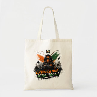 Bolsa Tote Barata Rebelde Roupa de Rua Gráfica 