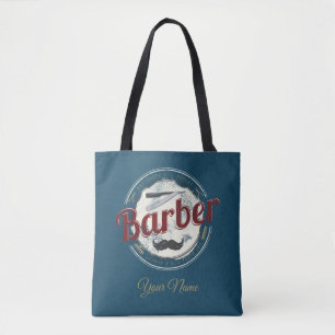 Bolsa Tote Barber Hair Hustler Hairdresser Retro Hairstylist