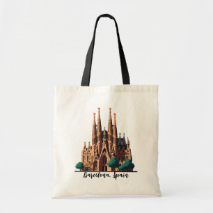 Bolsa Tote Barcelona Espanha La Sagrada Família