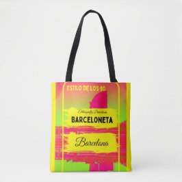 Bolsa Tote Barceloneta, design 5, estilo Barcelona