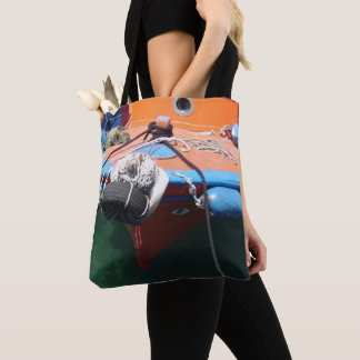 Bolsa Tote Barco de Pesca Grego
