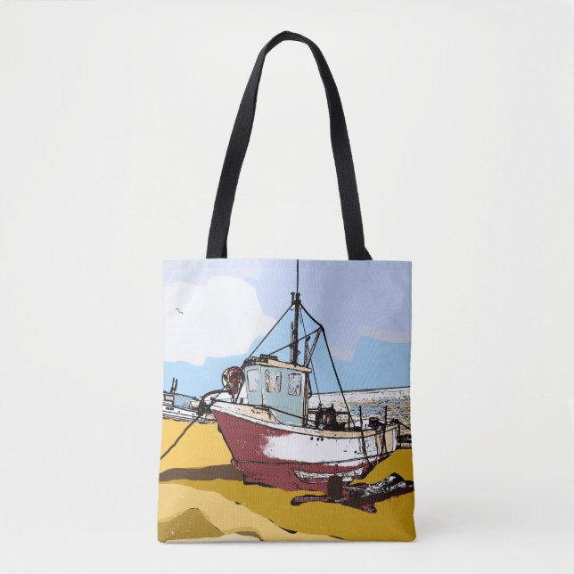Bolsa Tote Barco de Pesca Quinta (Frente)