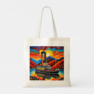 Bolsa Tote Barco no fiorde 16