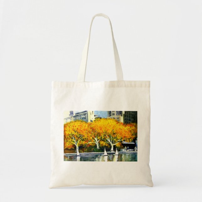 Bolsa Tote Barcos Brinquedos no Park Bag (Frente)