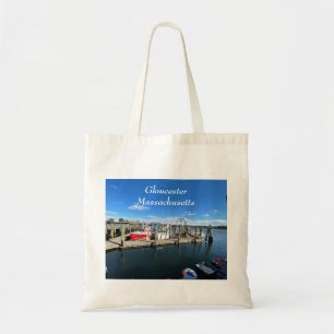 Bolsa Tote Barcos no porto de Gloucester
