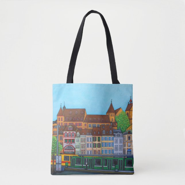 Bolsa Tote Barfüsserplatz Rendez-vous Bag Por Lisa Lorenz (Frente)