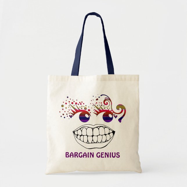 BOLSA TOTE BARGAIN GENIUS BAG (Frente)