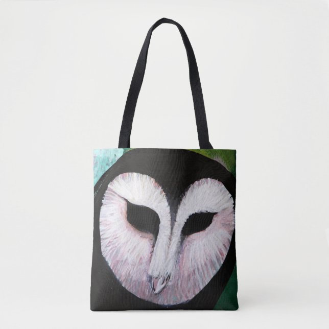 Bolsa Tote Barn Owl Art (Frente)