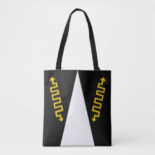 Bolsa Tote Barônia de Crachá de Andelcrag Populace
