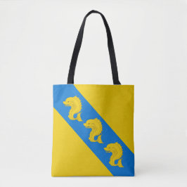 Bolsa Tote Barônia de Crachá de Kraé Glas Populace