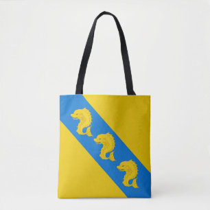 Bolsa Tote Barônia de Crachá de Kraé Glas Populace