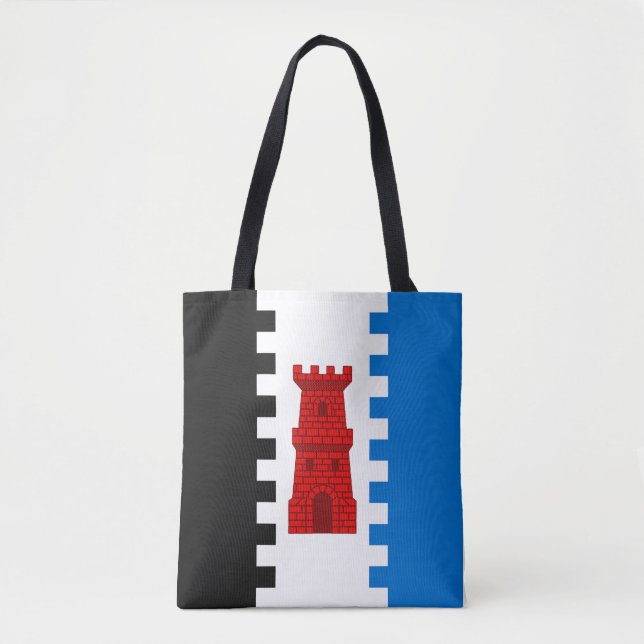 Bolsa Tote Barônia de Crachá de Populace South Downs (Frente)