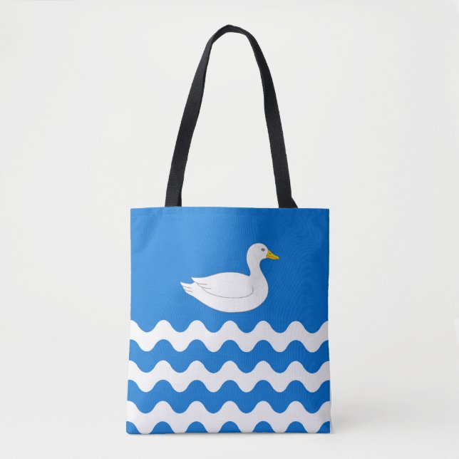 Bolsa Tote Baronia de Um Crachá da População de Dubhaigeainn (Frente)