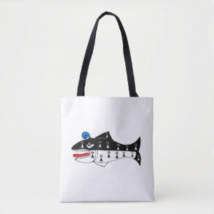 Bolsa Tote Baronia do crachá da população de Seagirt