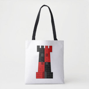 Bolsa Tote Baronia do Crachá da População Torre Solitário
