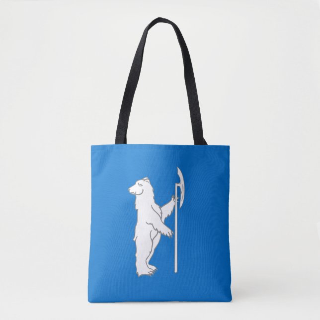 Bolsa Tote Baronia do Crachá de Bjornsborg Populace (Frente)
