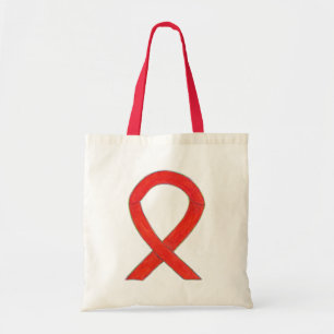 Bolsa Tote Barra de Arte Personalizada de Fita de Sensibiliza