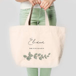 Bolsa Tote Barra de eternos Bridal Bridal Party Bag<br><div class="desc">Este design adorável pode ser personalizado para as suas combinações de cores favoritas. Faz um presente excelente! Encontre papelaria e presentes no nosso compro: www.berryberrysweet.com.</div>