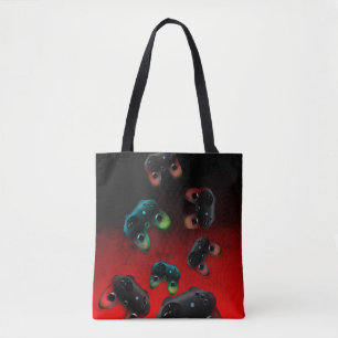 Bolsa Tote Barra de ferramentas da controladora de jogos para
