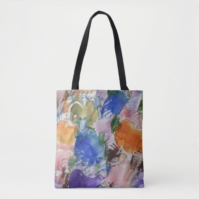 Bolsa Tote Barra de Ferramentas de Apresentação de Cor (Frente)