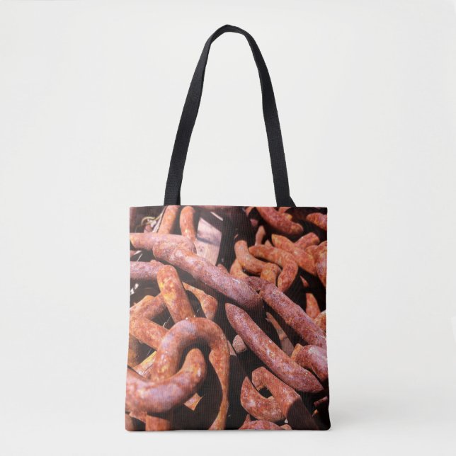 Bolsa Tote Barra de ferramentas de cadeias (Frente)