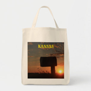 Bolsa Tote Barra de ferramentas de caixa de correio do Kansas