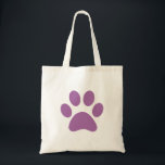 Bolsa Tote Barra de ferramentas de impressão de pata<br><div class="desc">Design de impressão de plataforma divertida para amantes de os animais!</div>