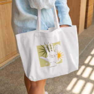 Bolsa Tote Barra de ferramentas de linha contínua