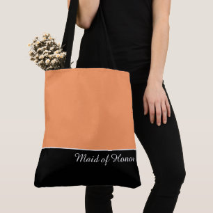 Bolsa Tote Barra de ferramentas de Madrinha de casamento Chic