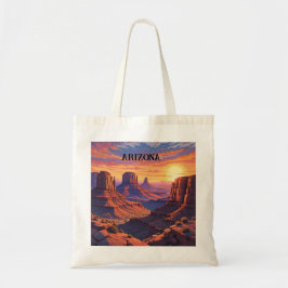 Bolsa Tote Barra de ferramentas de paisagem do deserto arizon