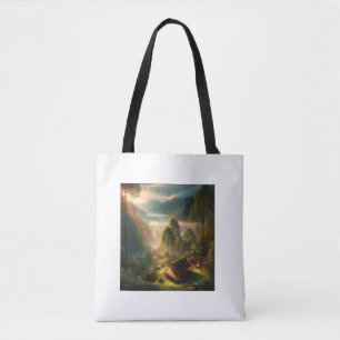 Bolsa Tote Barra de ferramentas de paisagem pacífica