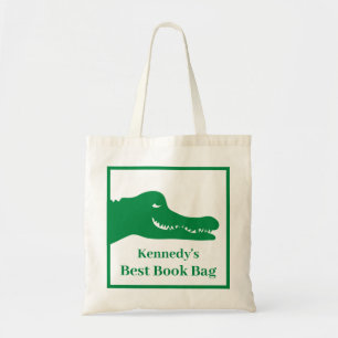 Bolsa Tote Barra de Ferramentas do Livro de Alligador