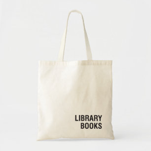Bolsa Tote Barra de ferramentas do livro de bibliotecas minim