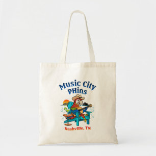Bolsa Tote Barra de ferramentas do Music City Phins