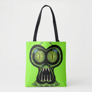 Bolsa Tote Barra de ferramentas monstruosa do espaço