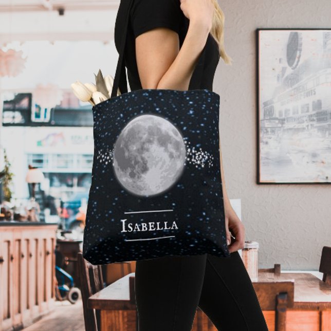 Bolsa Tote Barra de ferramentas personalizada lunar (Lunar Personalized Tote Bag)