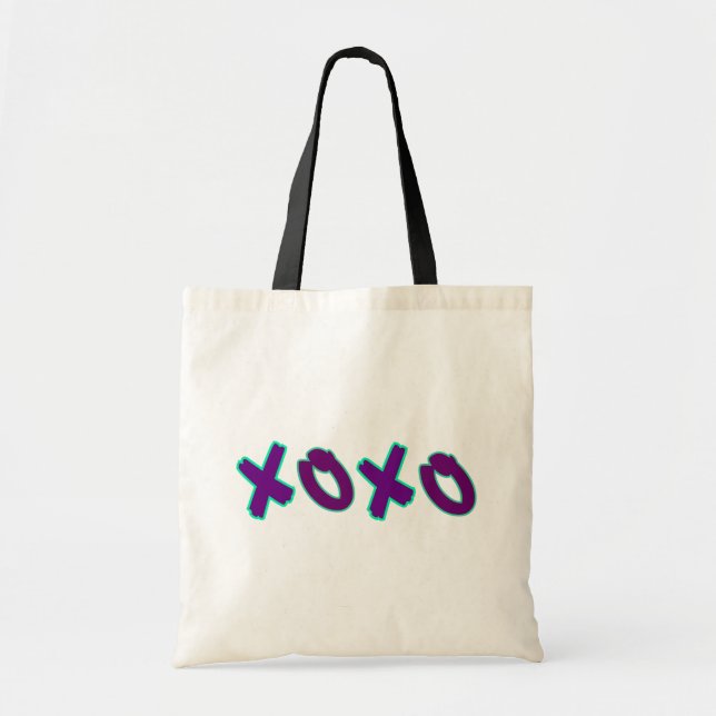 Bolsa Tote Barra de ferramentas XOXO (Frente)