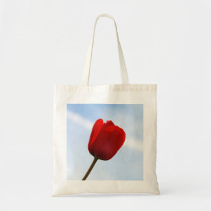 Bolsa Tote Barra de Toque Vermelha