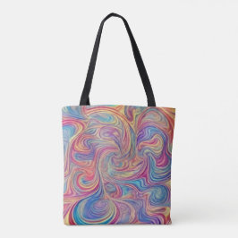 Bolsa Tote Barra de Toques de Cores