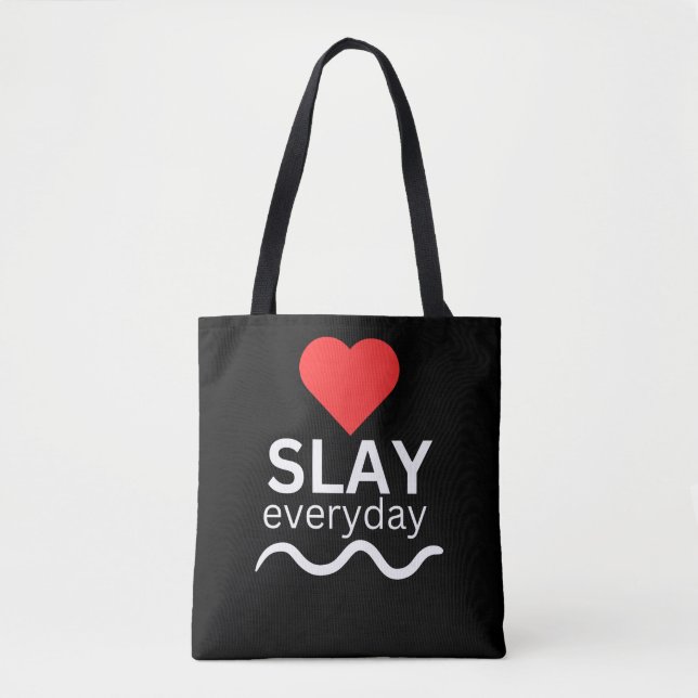 Bolsa Tote Barra de Toques de Espelhamento de Corte (Frente)