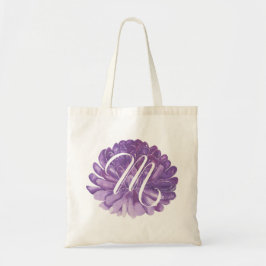 Bolsa Tote Barra de Toques Orçamentária "Flor de Lavanda"