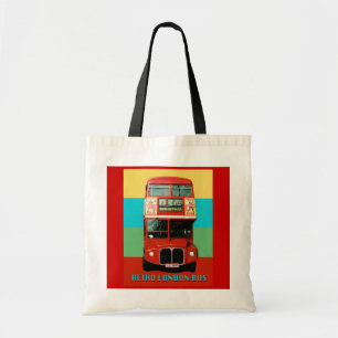 Bolsa Tote Barramento do Retro London