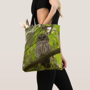 Bolsa Tote Barred Owl