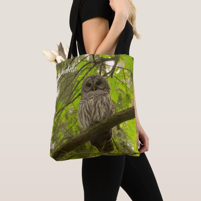 Bolsa Tote Barred Owl (Close Up)